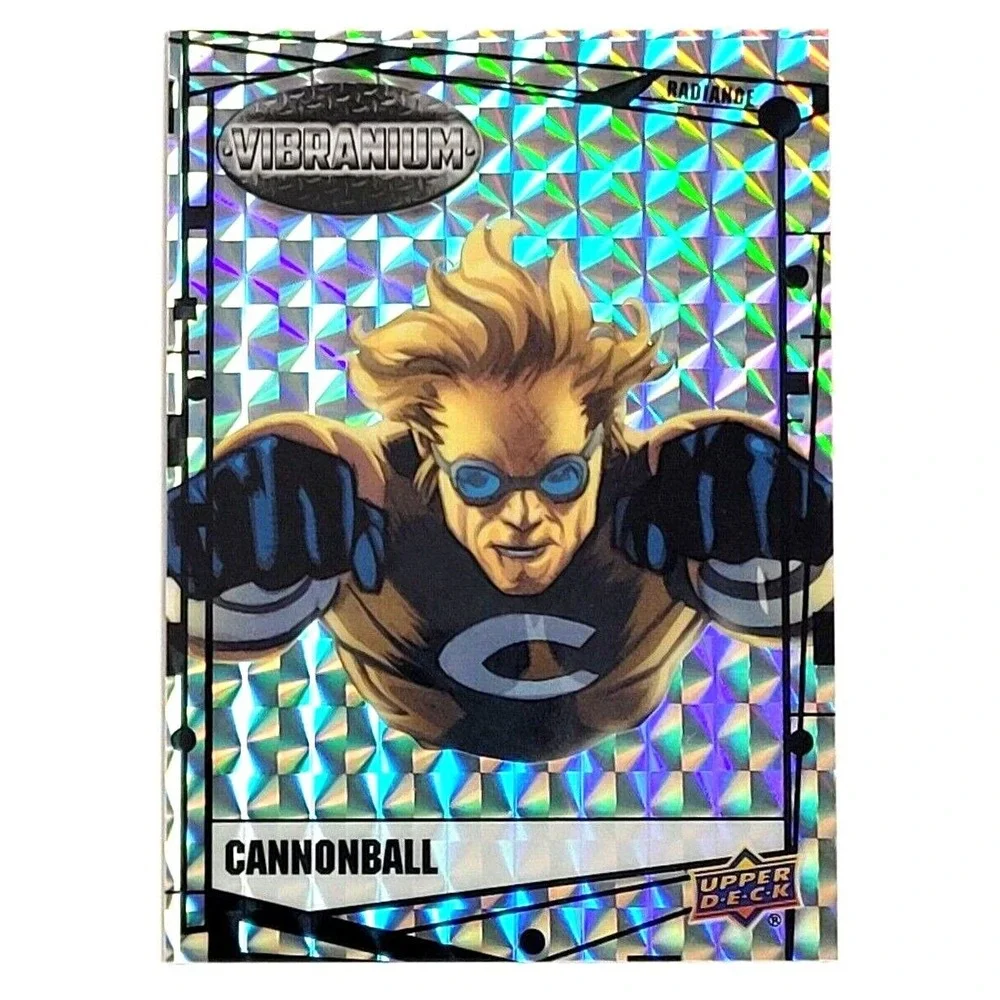 2015 MARVEL VIBRANIUM - CANNONBALL - RADIANCE #D 48/50 UPPER DECK‎ MCU